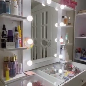 Duygu Hn Özel Sipariş 100 cm masa ve ayna-65x180 cm Boy Aynası